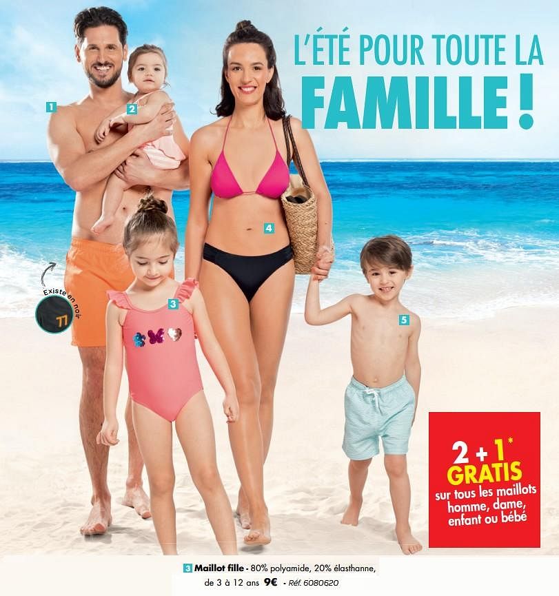 Soldes Carrefour Maillot De Bain Fille En Stock