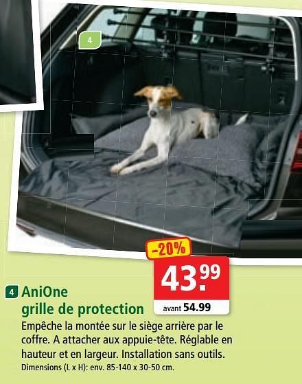 Anione Anione grille de protection - En promotion chez Maxi Zoo