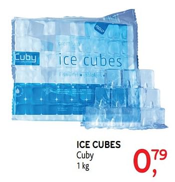 Promoties Ice cubes cuby - Cuby - Geldig van 04/06/2019 tot 18/06/2019 bij Alvo
