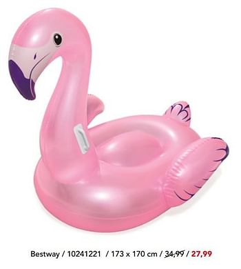 Promoties Opblaasbare flamingo bestway - BestWay - Geldig van 03/06/2019 tot 30/06/2019 bij Bristol