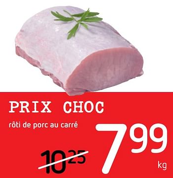 Promotions Rôti de porc au carré - Produit Maison - Spar Retail - Valide de 06/06/2019 à 19/06/2019 chez Spar (Colruytgroup)