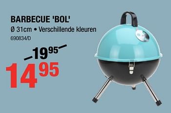 Promoties Barbecue bol - Huismerk - HandyHome - Geldig van 29/05/2019 tot 16/06/2019 bij HandyHome