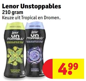 Promoties Lenor unstoppables - Lenor - Geldig van 04/06/2019 tot 16/06/2019 bij Kruidvat