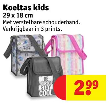 Promoties Koeltas kids - Huismerk - Kruidvat - Geldig van 04/06/2019 tot 16/06/2019 bij Kruidvat