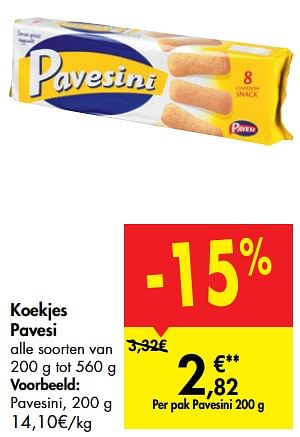 Promoties Pavesini - Pavesi - Geldig van 05/06/2019 tot 17/06/2019 bij Carrefour