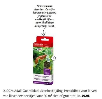 Promotions Dcm adali-guard bladluizenbestrijding - Produit maison - Intratuin - Valide de 03/06/2019 à 16/06/2019 chez Intratuin