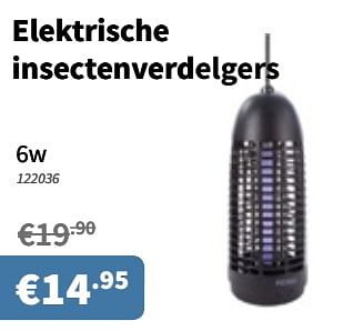 Promoties Elektrische insectenverdelgers - Huismerk - Cevo - Geldig van 06/06/2019 tot 19/06/2019 bij Cevo Market