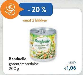 Promoties Bonduelle groentemacedoine - Bonduelle - Geldig van 05/06/2019 tot 18/06/2019 bij OKay