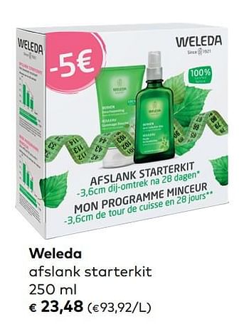 Promoties Weleda afslank starterkit - Weleda - Geldig van 05/06/2019 tot 02/07/2019 bij Bioplanet