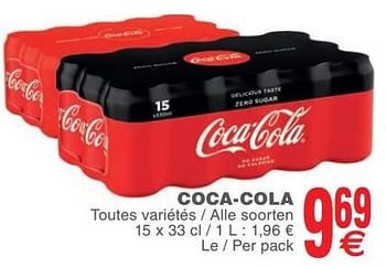 Promoties Coca-cola - Coca Cola - Geldig van 11/06/2019 tot 17/06/2019 bij Cora