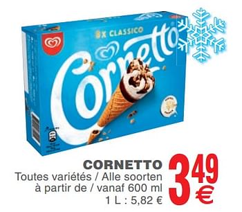 Promotions Cornetto - Ola - Valide de 11/06/2019 à 17/06/2019 chez Cora
