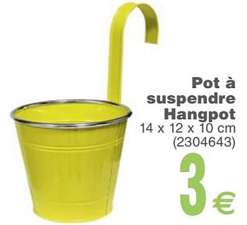 Promotions Pot à suspendre hangpot - Produit maison - Cora - Valide de 11/06/2019 à 24/06/2019 chez Cora