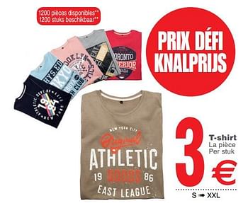 Promoties T-shirt - Huismerk - Cora - Geldig van 11/06/2019 tot 24/06/2019 bij Cora