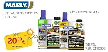 Promotions Marly kit lange trajecten benzine - Marly - Valide de 11/06/2019 à 10/07/2019 chez Auto 5