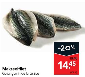 Promoties Makreelfilet - Huismerk - Makro - Geldig van 19/06/2019 tot 02/07/2019 bij Makro