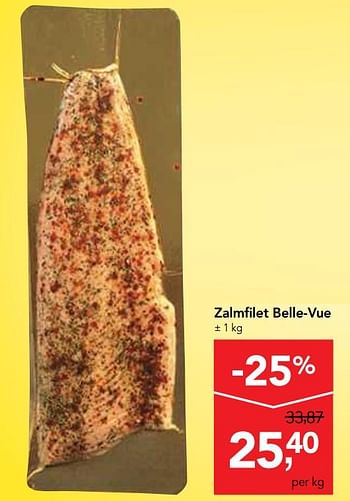 Promoties Zalmfilet belle-vue - Belle-vue - Geldig van 19/06/2019 tot 02/07/2019 bij Makro