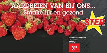 Promoties Framboosaardbeien - Huismerk - Makro - Geldig van 19/06/2019 tot 02/07/2019 bij Makro