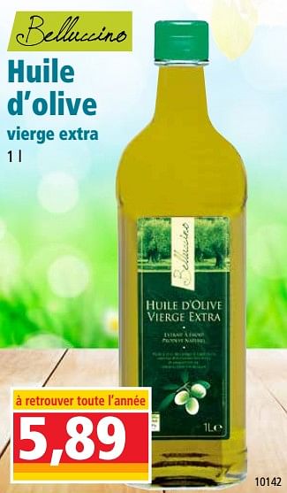 Promotions Huile d`olive vierge extra - Belluccino - Valide de 12/06/2019 à 18/06/2019 chez Norma