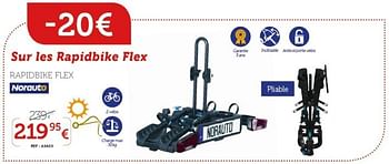 Promoties Rapidbike flex - Norauto - Geldig van 11/06/2019 tot 10/07/2019 bij Auto 5