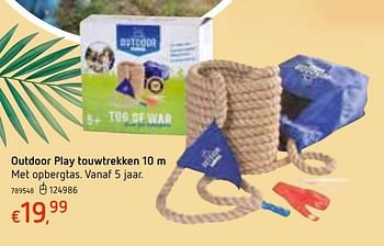Promoties Outdoor play touwtrekken - Huismerk - Dreamland - Geldig van 13/06/2019 tot 13/07/2019 bij Dreamland