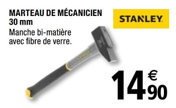 Promotions Marteau de mécanicien - Stanley - Valide de 01/04/2019 à 31/12/2019 chez Brico Depot