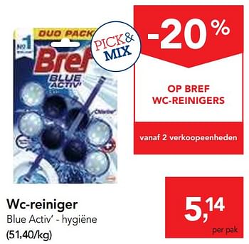 Promoties Wc-reiniger - Bref - Geldig van 19/06/2019 tot 02/07/2019 bij Makro
