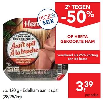 Promoties Herta gekookte ham - Herta - Geldig van 19/06/2019 tot 02/07/2019 bij Makro