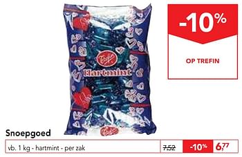 Promoties Snoepgoed hartmint - Trefin - Geldig van 19/06/2019 tot 02/07/2019 bij Makro