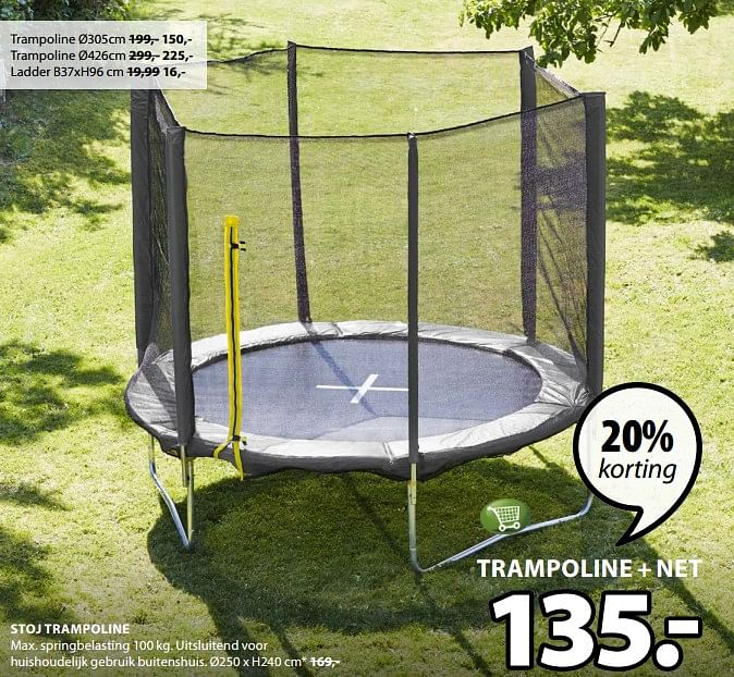 Trampoline jysk hotsell