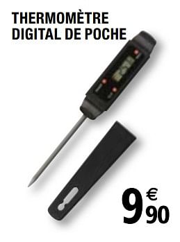 Promotions Thermomètre digital de poche - Produit Maison - Brico Depot - Valide de 01/04/2019 à 31/12/2019 chez Brico Depot