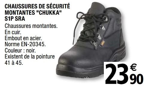 botte de securite brico depot