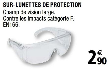 Lunette de cheap protection brico depot