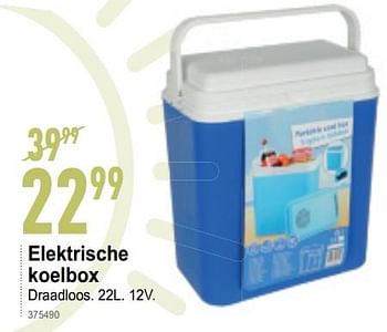 Promotions Elektrische koelbox - Produit maison - Trafic  - Valide de 12/06/2019 à 16/06/2019 chez Trafic