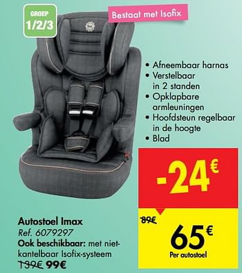 Rond en rond String string Groot universum Tex Baby Autostoel imax - Promotie bij Carrefour