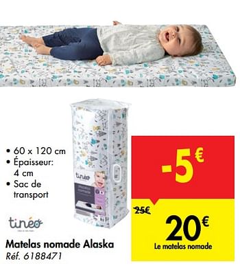 Promotion Carrefour Matelas Nomade Alaska Tineo Bebe Grossesse Valide Jusqua 4 Promobutler