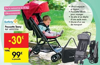 Promotion Carrefour Poussette Teeny Safety 1st Bebe Grossesse Valide Jusqua 4 Promobutler