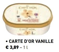 Promoties Carte d`or vanille - Carte D'Or - Geldig van 10/06/2019 tot 21/09/2019 bij Lidl