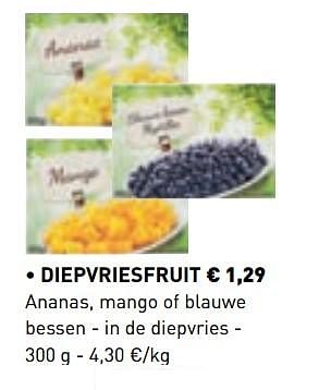 Promoties Diepvriesfruit - Huismerk - Lidl - Geldig van 10/06/2019 tot 21/09/2019 bij Lidl