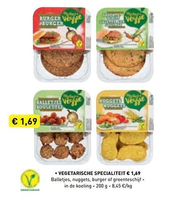 Promotions Vegetarische specialiteit - My Best Veggie - Valide de 10/06/2019 à 21/09/2019 chez Lidl