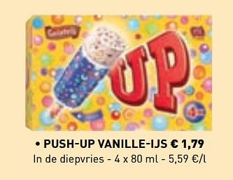 Promotions Push-up vanille-ijs - Gelatelli - Valide de 10/06/2019 à 21/09/2019 chez Lidl