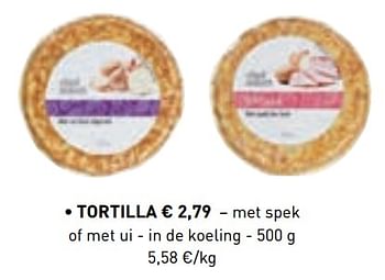 Promoties Tortilla - Huismerk - Lidl - Geldig van 10/06/2019 tot 21/09/2019 bij Lidl
