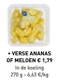 Promoties Verse ananas of meloen - Huismerk - Lidl - Geldig van 10/06/2019 tot 21/09/2019 bij Lidl