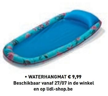 Promoties Waterhangmat - Huismerk - Lidl - Geldig van 10/06/2019 tot 21/09/2019 bij Lidl