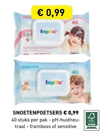 Promoties Snoetenpoetsers - Huismerk - Lidl - Geldig van 10/06/2019 tot 21/09/2019 bij Lidl