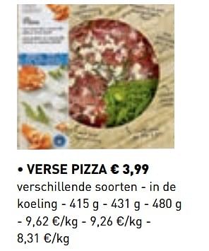 Promoties Verse pizza - Huismerk - Lidl - Geldig van 10/06/2019 tot 21/09/2019 bij Lidl