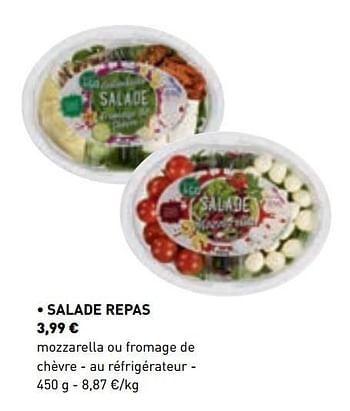 Zo veel plug Herhaal Produit maison - Lidl Salade repas - En promotion chez Lidl