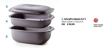 Promoties Ultrapro basis - Huismerk - Tupperware - Geldig van 01/03/2019 tot 30/09/2019 bij Tupperware