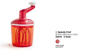 Huismerk Tupperware Speedy Chef Promotie Bij Tupperware