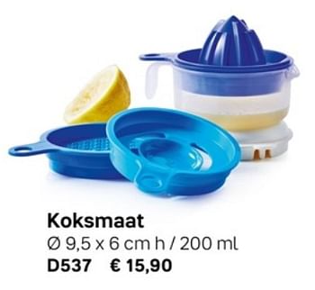 Promoties Koksmaat - Huismerk - Tupperware - Geldig van 01/03/2019 tot 30/09/2019 bij Tupperware