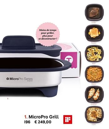 Promotions Micropro grill - Produit Maison - Tupperware - Valide de 01/03/2019 à 30/09/2019 chez Tupperware